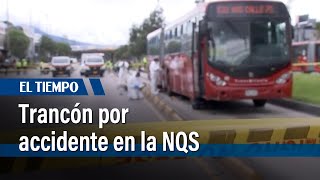Motociclista fue arrollado por bus de TransMilenio | El Tiempo