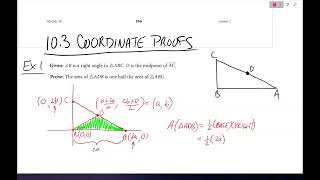Coordinate Proof Example 1