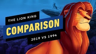 The Lion King Official Trailer Comparison - 2019 vs 1994