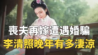 丈夫潛逃去世後，晚年遭遇婚騙，李清照的晚年究竟有多淒涼？【包包說歷史】#古代 #古代歷史 #李清照