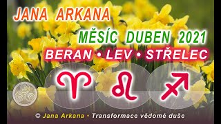 BERAN • LEV • STŘELEC - DUBEN 2021