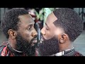 🔥EPIC TRANSFORMATION🔥HE PAID $250 FOR THIS HAIRCUT/ LOW TAPER/ FADED BEARD/ BARBER TUTORIAL