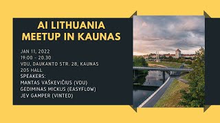 AI Lithuania meetup in Kaunas