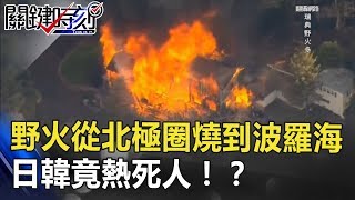 熱浪襲北半球！野火從北極圈燒到波羅的海 日韓竟熱死人！？ 關鍵時刻 20180723-5馬西屏 王瑞德 朱學恒