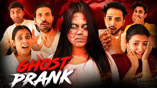 GHOST PRANK in a Private Villa 😱|| They all got scared