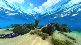 Subnautica - Safe Shallows Ambiance (underwater, fish, ocean sounds)