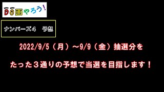 ナンバーズ４予想　ストレート、ボックス当選を目指して第6032回～第6036回を予想！