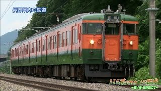 115系長野車N9編成　湘南色