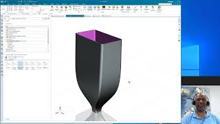 Siemens NX 2212 - Algorithmic Merge and Thru Curves