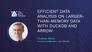 Efficient Data Analysis on Larger-than-Memory Data with DuckDB and Arrow