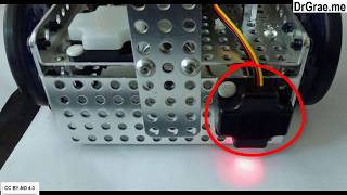 Using Fusion's Optical Distance Sensor with Blockly and Python Code FP09b