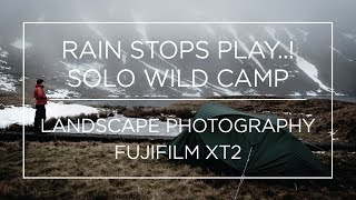 A Wild Camp In Terrible Weather - Landscape Photography at Llyn Y Fan Fach