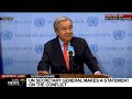 Russia-Ukraine | UN Secretary General Antonio Guterres makes a statement on the conflict