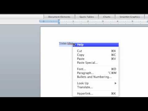 Office for Mac Keyboard Shortcuts – Word