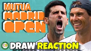 Nadal, Djokovic and Alcaraz SAME HALF! 🔥 | Madrid Draw Reaction | GTL Tennis Podcast #347
