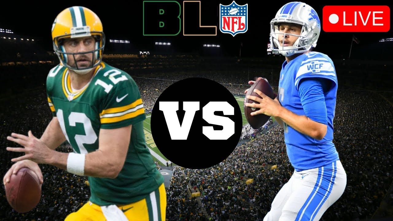 Packers Vs Lions LIVE STREAM REACTION - YouTube