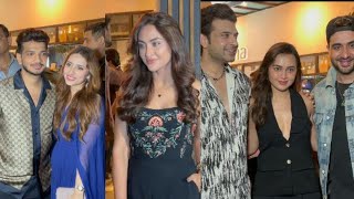 Munawar Faruqui with Wife, Tejasswi-Karan, Aly-Jasmin, Roshani, Isha Malviya Leaving from Party