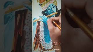 💙🙏Jai Shree krishna 💙🙏#krishna #radhakrishna #artist #art #art #painting