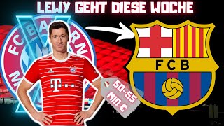 FC Bayern Transfer NEWS: LEWANDOWSKI wird den FC Bayern noch DIESE WOCHE VERLASSEN!