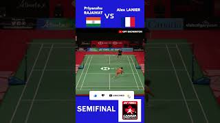 Canada Open 2024| priyanshu rajawat vs alex lanier #priyanshurajawat #alexlanier