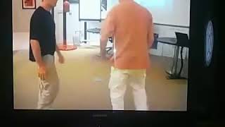 Tai Chi Application, Lion Opens Mouth     with Sifu Ron Hoffman