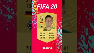 Florian Neuhaus - FIFA Evolution (FIFA 17 - FIFA 22)
