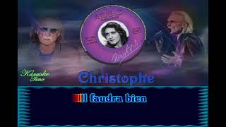 Karaoke Tino - Christophe - Les mots bleus
