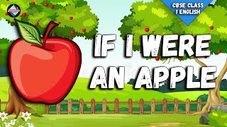 If I Were An Apple Lyrical Video | English Nursery Rhymes Full Lyrics For Kids \u0026 Children