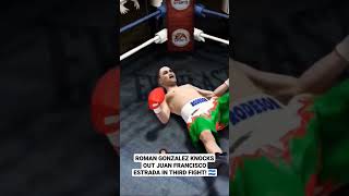 Roman Gonzalez Knocks Out Juan Francisco Estrada in Third Fight! 🇳🇮 #Shorts | FNC Simulation