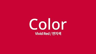 SeMoCA Collection - 연지색 계열 Vivid Red