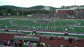 IUP Marching Band Halftime Show October 1, 2016