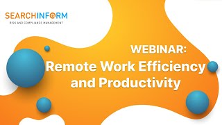 Remote Work Efficiency and Productivity