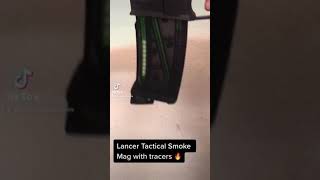 Lancer Tactical High Speed Smoke Mag with Tracers!🔥 #shorts #airsoftgi #airsoft #short #tiktok