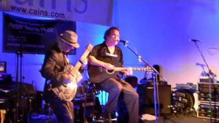 Steve Arvey and Julian Burdock from 24 pesos live at The Isle of Man Blues Festival May 2nd 2010