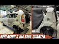 Replacing A Kia Soul Quarter Panel