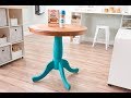 Krylon® Spray Paint | Barn Wood and Chalky Finish Table How-To