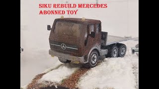 Siku 4011 Restauration, Modelcar Restauration rebuild Mercedes