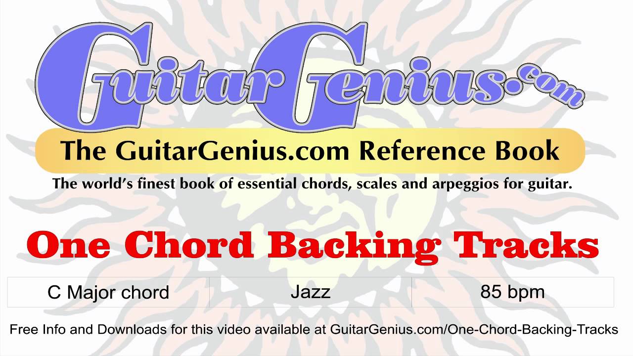 C Major | Jazz | 85 Bpm - One Chord Backing Tracks - YouTube