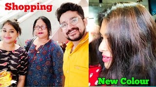 Priyam এর বাবার জন্মদিন এই ভাবে Celebrate করলাম 🎉 | Durga Puja Shopping | Priyam's New Hair Colour 😍