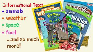 What is Informational Text? | Informational Text Explained | Genre | Low Stimulation Videos