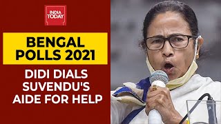 Mamata Banerjee Dials Suvendu Adhikari's Aide Asking For Help In Nandigram; BJP Releases Audio Clip