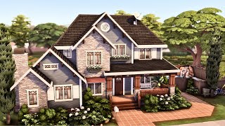 San Sequoia Family House 🏡 The Sims 4 Speed Build | No CC