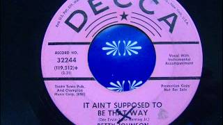 Betty Johnson --  It Aint Supposed To Be That Way