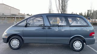 1992 Toyota Estima Previa 4WD AT rhd jdm low mileage