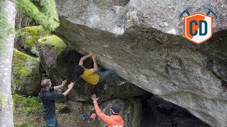 Anthony Gullsten Climbs A Highball 8a And Lands On Matt | Climbing Daily Ep.941