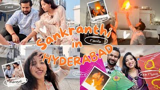 Sankranthi Vlog | మా సంక్రాంతి ఇలా చేసుకున్నాం | Rangoli + Kites + Bonfire + Lanterns 😊