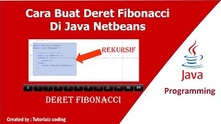 Cara Membuat Deret Fibonacci di Java Netbeans terbaru