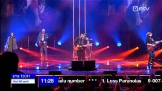 Eesti Laul 2012 finaal: 3Pead \u0026 Bonzo - \