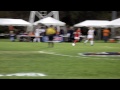 milene domingues goal kick