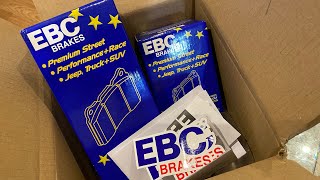 UNBOXING EBC YELLOW STUFF PADS - ALFA ROMEO GIULIA QUADRIFOGLIO 📦